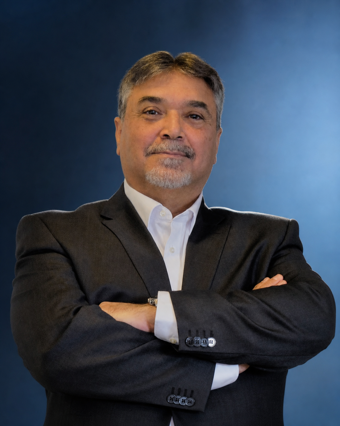 Dr. Saad Salman in seiner privaten fachorthopädischen Praxis